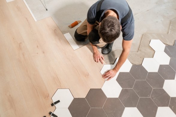 Flooring installation services in Lake Charles
